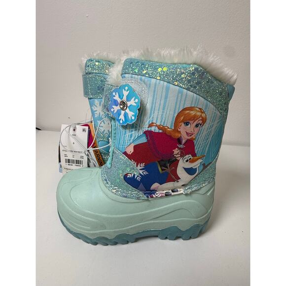 Disney Toddler Frozen Light Up Waterproof Winter Boots - Picture 6 of 6